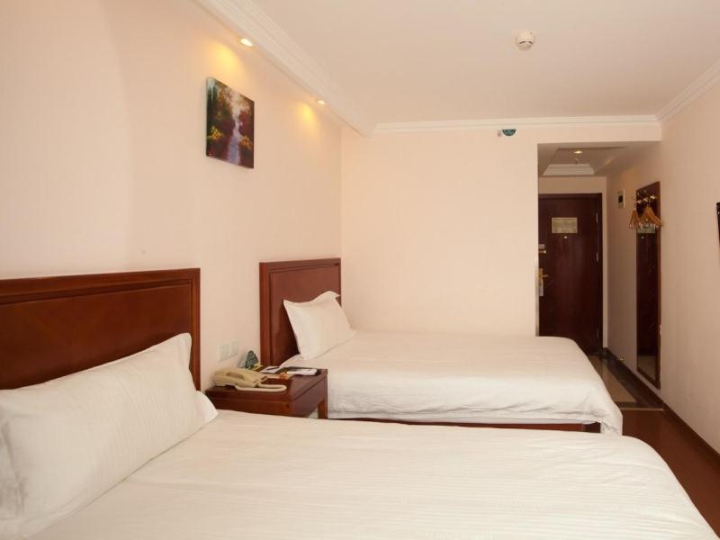 Greentree Inn Beijing Tongzhou Guoyuan Xinhualian Express Hotel Екстер'єр фото