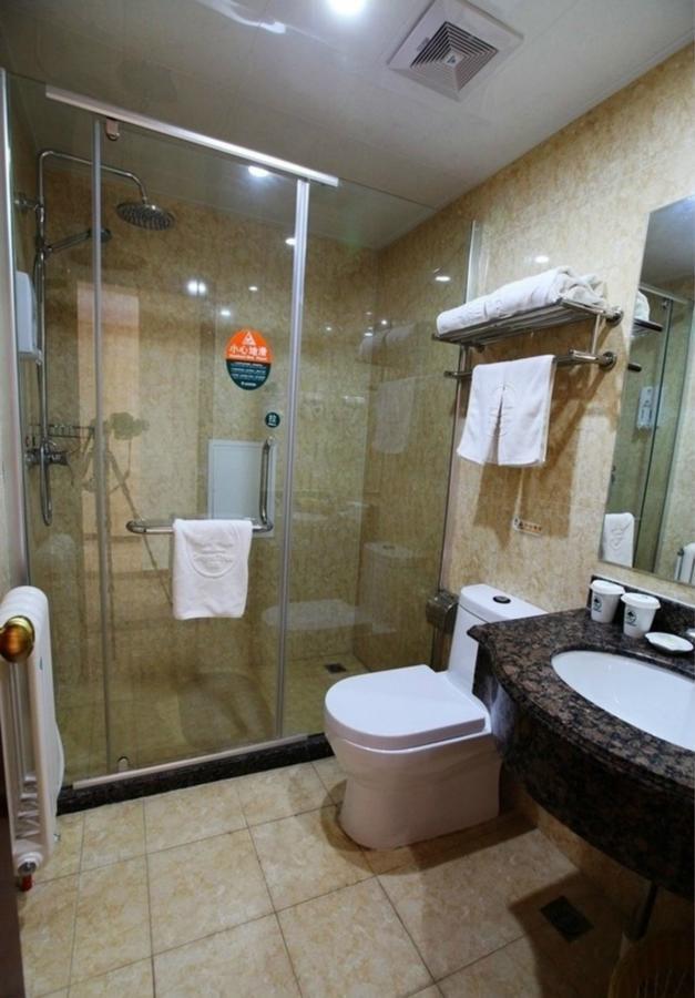Greentree Inn Beijing Tongzhou Guoyuan Xinhualian Express Hotel Екстер'єр фото
